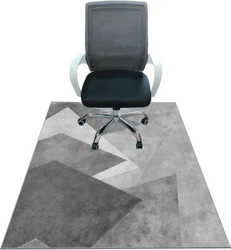 Miniatura 17 de Tapete para silla de oficina para suelo de madera dura, tapete de piso de 55 x 35 pulgadas para silla de oficina, tapete para silla de escritorio