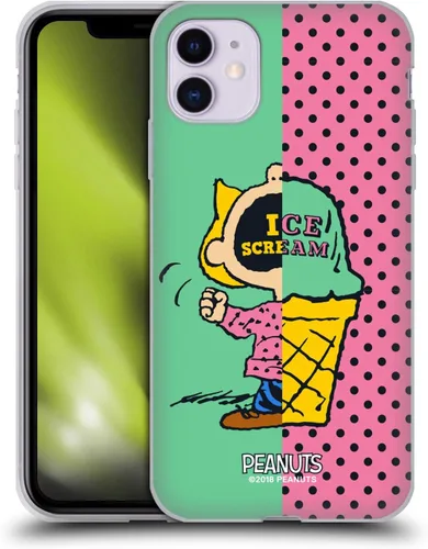 Miniatura 217 de Head Case Designs Funda de gel con licencia oficial de Peanuts Snoopy & Woodstock Halfs and Laughs [protección de grado militar] compatible