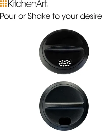 Miniatura 6 de Fox Run KitchenArt Automeasure - Dispensador de azúcar ajustable, color negro