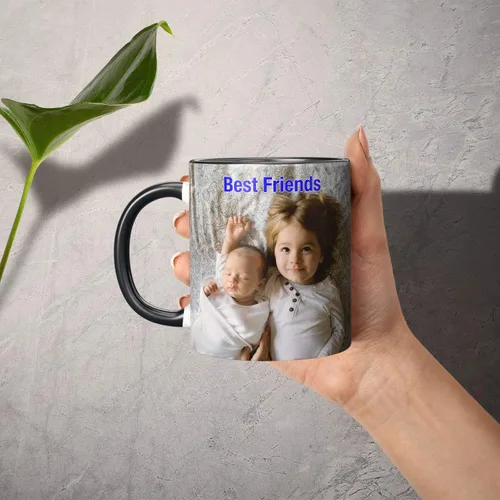 Miniatura 3 de Taza de café personalizada – Tazas personalizadas con texto en imagen, logotipo personalizado con nombre, taza de cerámica – Cumpleaños