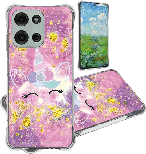 Miniatura 42 de jioeuinly JSF-DJS - Funda compatible con Nothing Phone 2a con protector de pantalla de vidrio templado, policarbonato duro + silicona suave, soporte