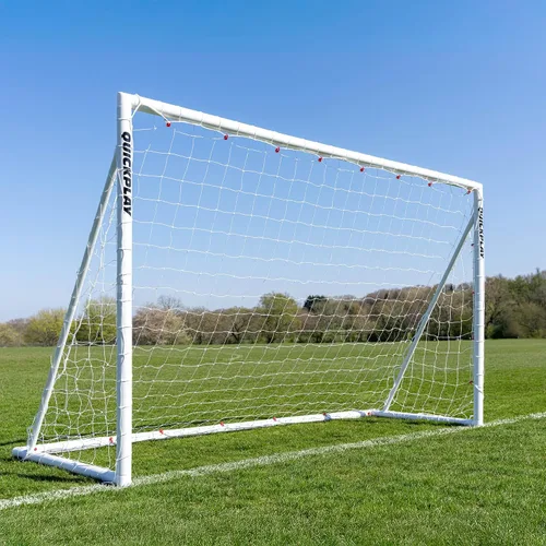 Miniatura 12 de Q-Fold - Arco de fútbol plegable de 30 segundos para patio trasero [un solo arco] la mejor red de fútbol resistente a la intemperie para niños