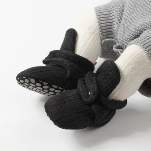 Miniatura 129 de Sawimlgy - Botines de algodón antideslizantes para recién nacido, con agarre, para cuna o para el invierno