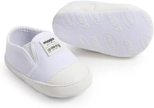 Zapatos de bebé para niños y niñas, tenis de suela antideslizante, zapatos planos para primeros pasos, zapatos planos y perezosos