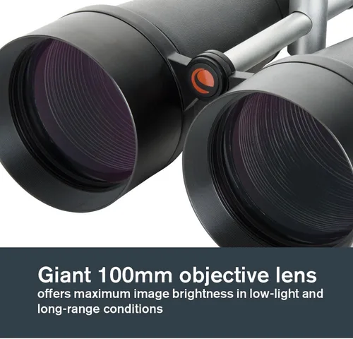 Miniatura 2 de Celestron SkyMaster - Prismáticos 25x100 – Binoculares de apertura gigante para astronomía de cielo profundo y visión de larga distancia – Óptica