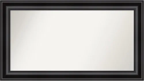 Miniatura 405 de Amanti Art Espejo personalizado, espejo de baño negro puente, espejo de pared o espejo de tocador de baño sobre el fregadero (26 x 26 pulgadas)