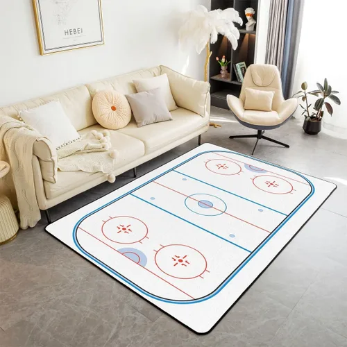 Miniatura 40 de Erosebridal Alfombra de área con tema Groovy de los 70 para sala de estar y dormitorio, alfombra retro con símbolo de paz antideslizante, alfombra