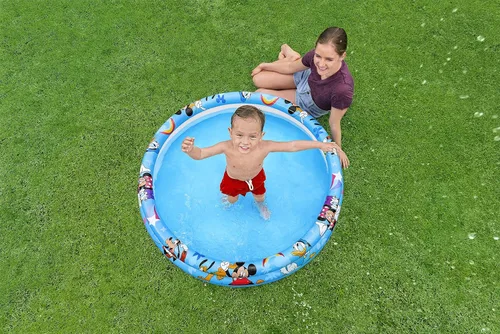 Miniatura 11 de BESTWAY Disney Junior Mickey & Friends - Piscina inflable (48.0 x 48.0 in), multicolor