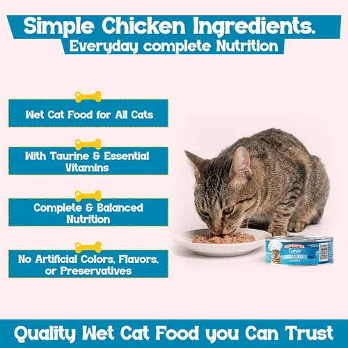 Miniatura 3 de Beefeaters Tuna Chunk in Salsa - Comida húmeda para gatos de 3 onzas (paquete de 24) Alimento húmedo para adultos con taurina, comida húmeda