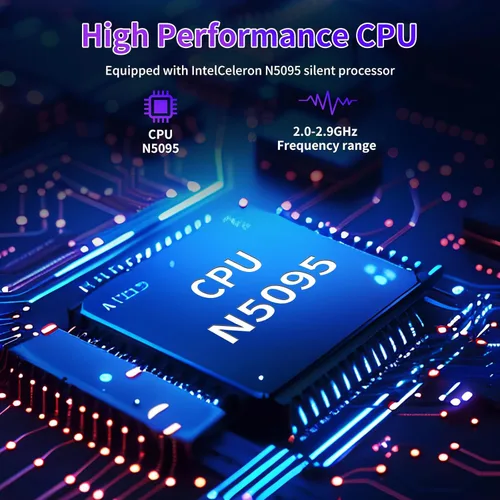 Miniatura 5 de Auusda Laptop para Estudiantes, Laptop de 14.1" FHD para Negocios y Estudio, 4-Core 2.9GHz N5095, 8GB RAM 512GB SSD, Teclado Numérico, HDMI