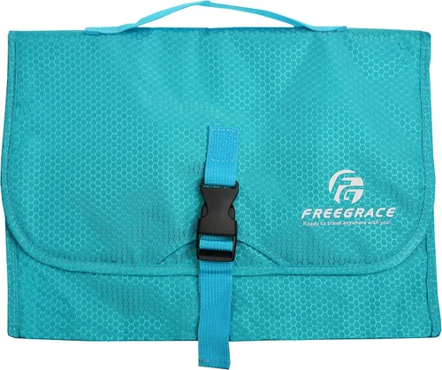 Miniatura 2 de Freegrace Premium - Bolsa de aseo colgante de viaje - Bolsa organizadora de cosméticos, joyas, artículos de tocador y accesorios, tamaño grande