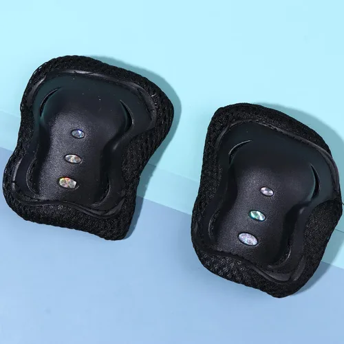 Miniatura 4 de Kisangel 6 uds. Muñequeras para niños, almohadilla de patinaje para adultos, equipo de protección para patinaje, protector para niños, protector