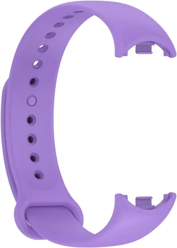 Miniatura 4 de KOMI Correa de reloj compatible con Xiaomi Mi Band 8, correa de repuesto de silicona suave deportiva ajustable para mujeres y hombres 11 paquete