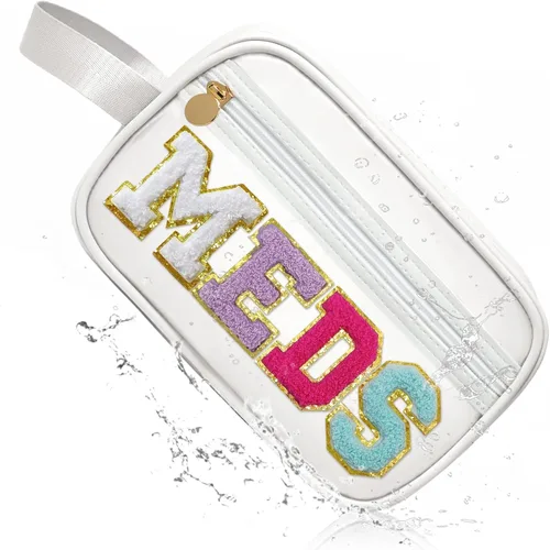 Miniatura 21 de COSHAYSOO Bolsas transparentes para aperitivos, bolsa de viaje para mujeres y niñas, lindas vacaciones de verano, playa, piscina, día del lago