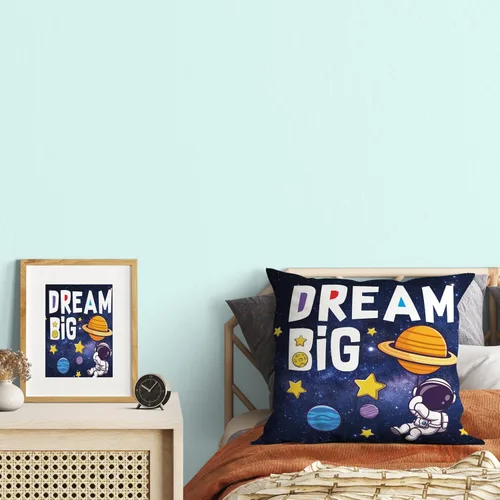 Miniatura 5 de Yuzi-n Fundas de almohada del espacio exterior con diseño de astronauta y planeta para decoración de habitación de niños, habitación de niños, sala