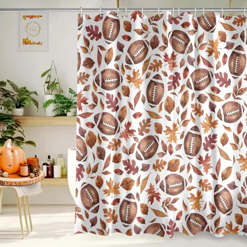 Miniatura 14 de Cortina de Ducha Feliz Navidad 72x72 Pulgadas Cortinas de Ducha de Reno Navideño para Baño con Ganchos Decoración Navideña de Baño Hogar Vacaciones
