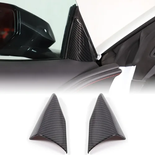 Miniatura 11 de CHEAYAR Funda de cargador de teléfono con patrón de fibra de carbono compatible con Chevrolet Corvette C8 2020-2023, funda de carga inalámbrica