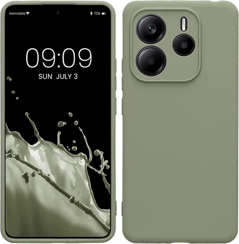 Miniatura 136 de kwmobile Funda compatible con Xiaomi Redmi Note 11 / Note 11S - Funda protectora de silicona TPU suave y delgada - Azul Báltico