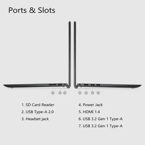 Miniatura 9 de DELL Inspiron 15 3000 3520 - Computadora portátil de negocios con pantalla táctil FHD de 15.6 pulgadas, Intel de 4 núcleos de 11ª