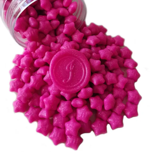 Miniatura 21 de 300 cuentas de cera de sellado de estrella de la suerte, cuentas de sello de cera flash PORXFLY para sello de sellado, ideal para invitaciones