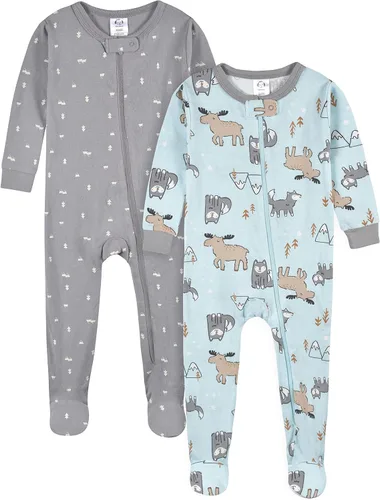 Miniatura 3 de Gerber - Pijamas con cobertura hasta los pies para bebé, niño - 4