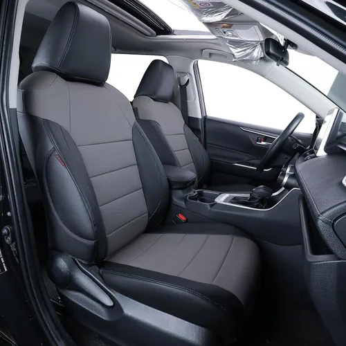 Miniatura 14 de coverdream Corolla Cross - Fundas de asiento de cuero para Toyota Corolla Cross Hybrid 2023-2026 (S,SE, XSE, Nightshade) SUV, protector de asiento