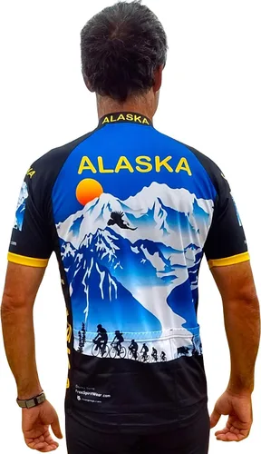 Miniatura 2 de Maillot de ciclismo Alaska Majestic