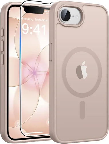 Miniatura 104 de FNTCASE - Funda para iPhone 16 Pro: magnética, mate, translúcida, de grado militar, protectora contra caídas, resistente, fina, duradera y a prueba