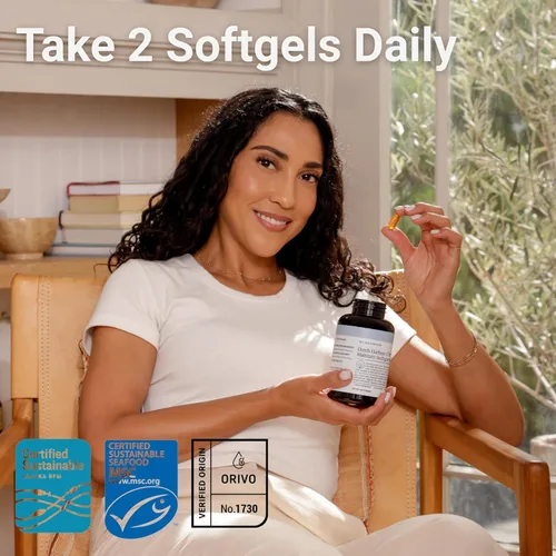 Miniatura 5 de BIG BOLD HEALTH Dutch Harbor Omega Maintain Cápsulas blandas – Aceite de hígado de bacalao de Alaska prémium (120 unidades) – Suplemento omega-3
