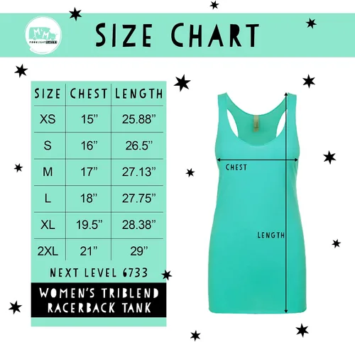 Miniatura 3 de Women's Graphic Racerback Tank Top, Gift for Her, Shirts with Sayings, Yoga Tee, Food