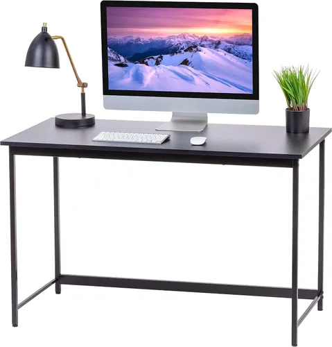 Miniatura 10 de IRIS USA, Inc. - Mesa moderna de oficina para laptop y computadora de 32 pulgadas para oficina en casa, superficie resistente al agua y a