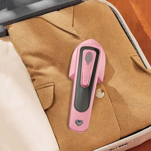 Miniatura 2 de Homoyoyo Plancha de viaje pequeña Plancha eléctrica plancha de vapor de ropa de viaje vaporizador portátil Mini vapor de mano de hierro vaporizador