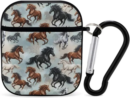 Miniatura 15 de Funda para Apple AirPod 2 y 1 TPU suave compatible con AirPod 2 y 7 con diseño de bandera estadounidense Pattern1081