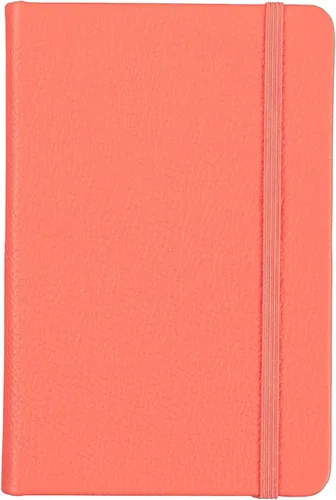 Miniatura 14 de Cuaderno de escritura clásico de cuero, tapa dura, cierre elástico, páginas con rayas estrechas, colección Inspire
