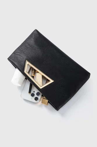 Miniatura 6 de Bolso de mano Coucoland para mujer - Bolsos de noche de cuero PU con purpurina de moda para fiesta de boda, uso diario PU Leather