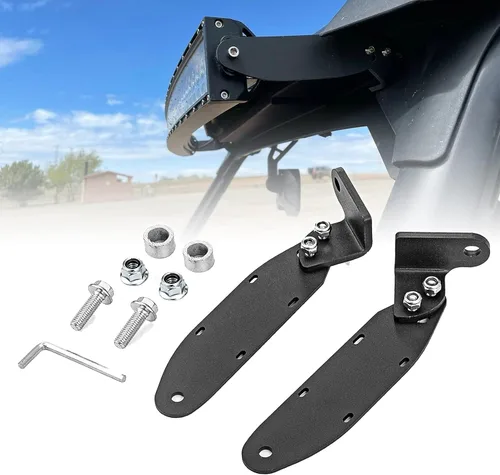 Miniatura 12 de XTMOTO Soporte de montaje para barra de luz LED de 42 pulgadas compatible con UTV 2014-2021 Can-Am Maverick XRS Commander 1000 800