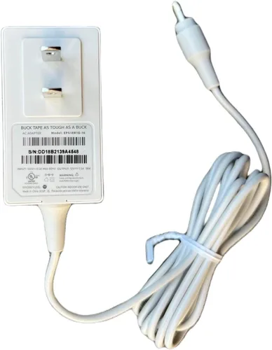 Miniatura 7 de Buck AT&T TV Now DirecTV Stream EPS10R4-15 / EPS10R4-16 / EPS10R4-08 - Adaptador de corriente alterna de repuesto original - 12 V 1.5 A 18 W con PC