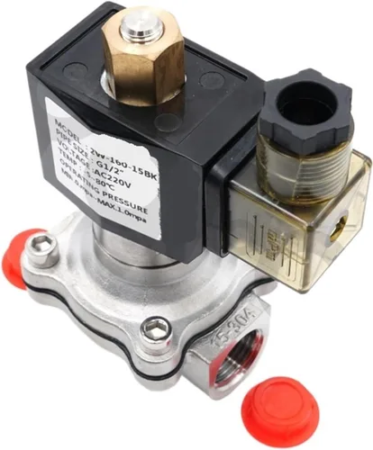 Miniatura 5 de Normally Open,stainless Steel,solenoid Valve,water Valve,air Valve, 380V 220VAC 12V 24VDC,G1/4" G3/8" G1/2" G3/4" G1" G1 1/4" G2(1",DC12V_NBR 80