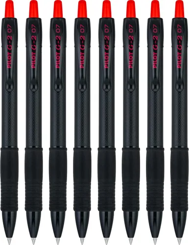 Miniatura 9 de PILOT G2 Edge - Bolígrafos de gel premium surtidos, bolígrafos de punta fina de 0.7 mm, experiencia de escritura sensorial, caja de 8