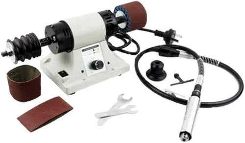 Máquina pulidora de cuero que pule la máquina de pulir el borde del cuero de la máquina de pulir 110V 0-8000RPM con la manija flexible del eje