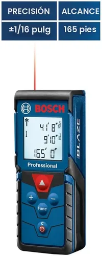 Miniatura 9 de Bosch Medidor láser GLM165-40 Blaze™ Pro de 165 pies