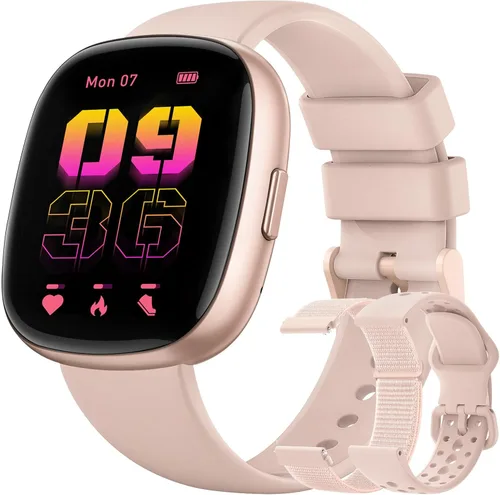 Miniatura 9 de Reloj inteligente para hombres y mujeres Fitness: 1.83 "Fitness Tracker con Blutooth Call 24/7 Frecuencia cardíaca SpO2 Monitor de sueño IP68