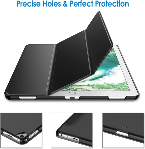 Miniatura 3 de JETech Funda para iPad Pro de 12.9 pulgadas (1ª y 2ª generación, modelos 2015 y 2017), activación/suspensión automática (negro)
