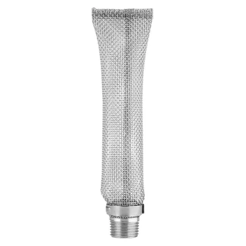 Miniatura 7 de Fdit Filtro de malla de acero inoxidable de grado 304 de 12 pulgadas/6 pulgadas, herramienta de filtro de cerveza Brew Hop para o Mash Tun 1/2