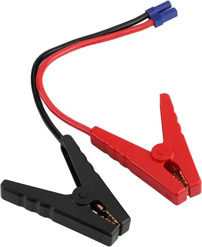 Miniatura 8 de Clips Booster Jumper Cable, Car Emergencia Jump Starter Batería Clip Pruebas Abrazadera EC5 Enchufe Conector 12V