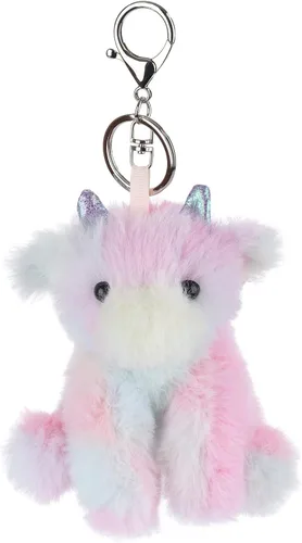 Miniatura 6 de Apricot Lamb Cute Toys - Llavero suave de peluche de dinosaurio dragón para niños, bolso, mochila, bolso (5 pulgadas)