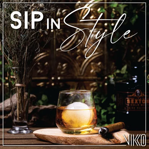 Miniatura 3 de Vikko Juego de 4 vasos de whisky Old Fashioned de 11.75 onzas, vasos de whisky escocés de alta calidad, aptos para lavavajillas