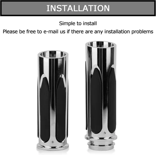 Miniatura 5 de PSLER Control electrónico del acelerador de 0.984 in, 1 pulgada, empuñaduras de manillar suaves al tacto para Touring Street Glide, Electra Glide
