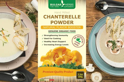 Miniatura 3 de Polvo de rebozuelos orgánico – 3.5 onzas (3.53 oz) potenciador de sabor natural para sopas de champiñones, risotto, papas asadas, filetes a
