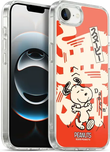 Miniatura 254 de Carcasa de gel para iPhone 7 Plus/iPhone 8 Plus, diseño de Snoopy Oriental de Peanuts, Badges